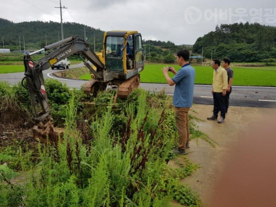 4.염산면 집중호우 피해 복구작업에 총력 다해-1.jpg