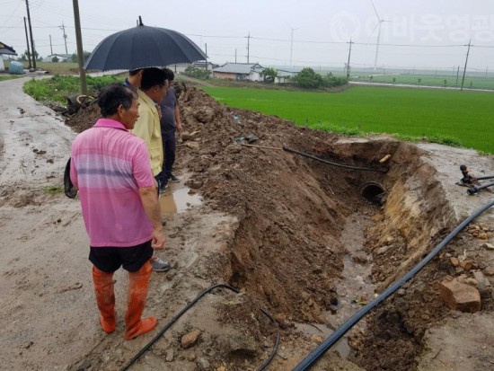 4.염산면 집중호우 피해 복구작업에 총력 다해-2.jpg