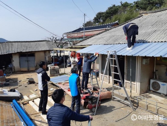 불갑면, 주택 생활환경 정비사업 시행.jpg