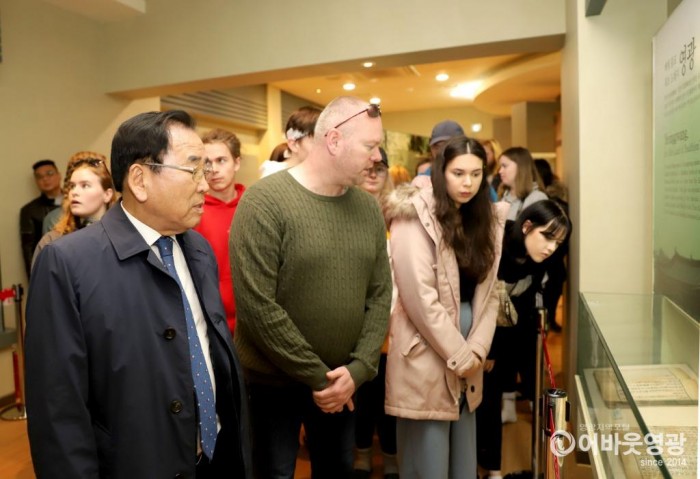 영광군, 주요 관광지 노르웨이 대학생 팸투어 실시 1.JPG