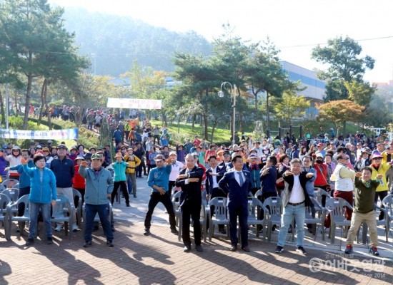 영광 물무산 행복숲 가족사랑 힐링 걷기대회 성황리 마쳐 2.JPG