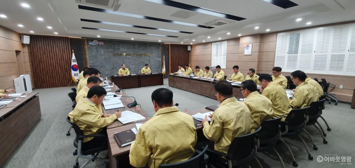 영광군, 신종 코로나바이러스 감염증 대응대책 추진상황 점검 실시.jpg