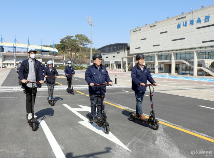 영광군, 이모빌리티 개인형이동수단(PM) 생활화의 첫걸음을 내딛다 3.JPG