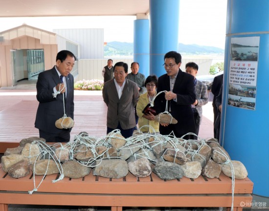 김준성 영광군수 기독교 체험․훈련센터 조성사업 현장점검 3.JPG