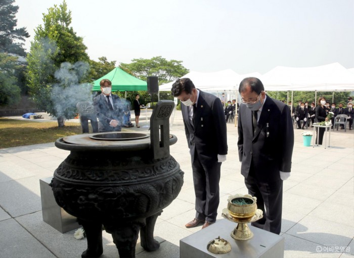 영광군, 제65회 현충일 추념행사 거행 1.JPG
