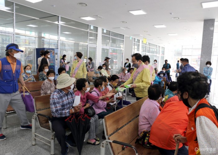 영광군, 코로나19 예방 마스크 착용 홍보 캠페인 1.JPG