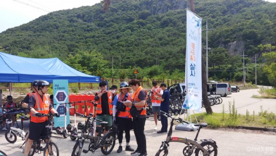 영광군, e-모빌리티 규제자유특구 개인용이동수단(전기자전거, 전동킥보드) 실증 착수 1.jpg