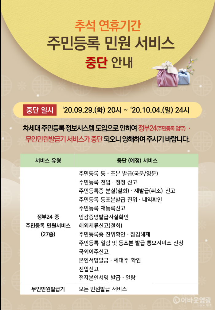 3-1.주민등록 민원서비스 중단 안내문.png