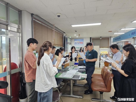읍면1.사진자료(군서면, 청렴 책임 선서의 날 추진).JPG
