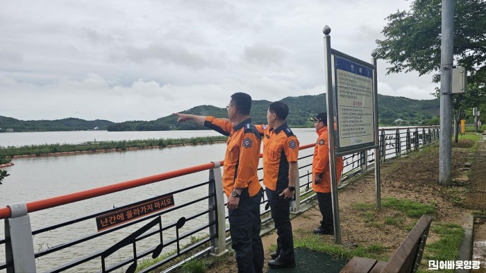 영광소방서, 집중호우 대비 비상 태세 유지1.JPG