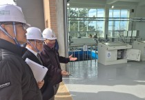 영광군, 맑은물 공급을 위한 영광 제 2정수장 현장점검 실시