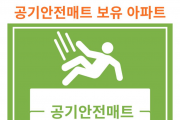 영광소방서, 겨울철 특수시책 공동주택「공기안전매트 알림판」추진