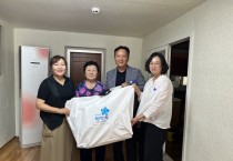 군서면, 취약계층에 시원한 여름나기 키트 전달