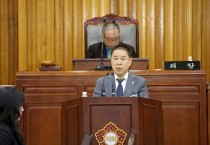 영광군의회 임영민 의원, 교통안전 강화를 위한 위험도로 개선 제안