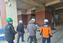 영광소방서, 대형공사장 화재 예방 안전관리 실시