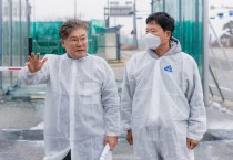 장세일 영광군수, 거점소독시설 현장 점검