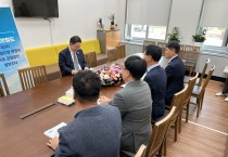 영광군, 서해안철도 국가철도망 반영 재차 건의… 민주당 원내대표에 공동건의문 전달