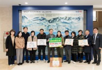 (사)영광에서 모싯잎떡을 만드는 사람들,  떡국떡 600 kg 기탁