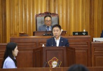 임영민 영광군의원, 대마산단 연결도로 교통안전 대책 촉구