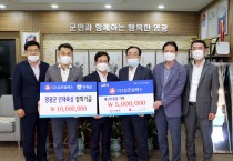 ㈜삼진일렉스, 인재육성기금 및 재난지원금 기탁