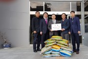밝은사회 영광클럽 사랑의 쌀 19포(380kg) 기탁