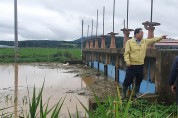 김준성 영광군수, 집중호우 피해현장 긴급 복구에 나서
