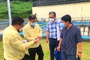 영광부군수, 정수장 주요시설 현장점검에 나서