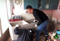 법성면 우리동네복지기동대, 집수리 봉사 실시