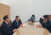 강종만 영광군수, 국회 여야 정책위의장 만나 국비확보 총력