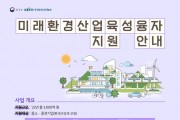 2022년 미래환경산업육성융자사업 공고 안내