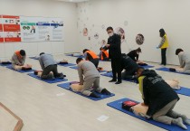 영광소방서 의소대연합회 대장단 전남안전체험장 견습