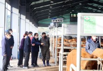 김준성 군수, 영광가축시장 방문 격려