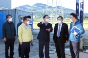 김준성 군수, 농기계임대사업소 방문 격려