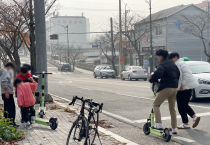 대책 없이 영광에 등장한 공유 킥보드 ‘위험천만’