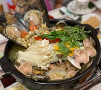 해신탕 맛집 제철음식 꽃게 낙지맛집_영광 육해공 마을회관