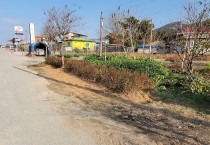 쓰레기 불법투기 지역에 양심화단 조성