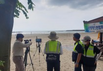 영광군 드론 운용의 선도도시, CMB광주방송 촬영 눈길