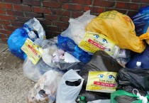 쓰레기 도시로 전락한 영광군…쓰레기 대란 한 달째