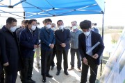 허태웅 농촌진흥청장, 영광 오프리 밀 생산단지 현장 방문