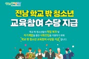 관내 학교 밖 청소년 교육참여수당...'글쎄'