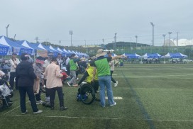 영광군, 전남장애인생활체육대축전에 자원봉사자 97명 지원