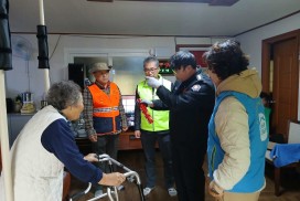 불갑면, 동절기 전기안전 취약가구 합동 안전점검 실시