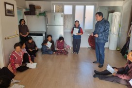 군남면, 경로당 방문하여 생활쓰레기 분리배출 교육 실시