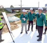 영광군, 재해 대비 총력…현장 실태 점검 및 주민 소통