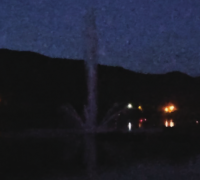 불갑저수지 고사분수, 예산 낭비 논란…‘야간 조명 불능 지적’