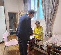 백수읍, 장수어르신 생신 축하 방문