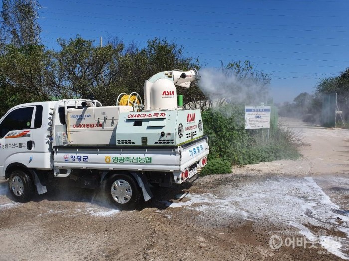 영광군, 양돈농장 일제소독 실시 2.jpg