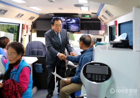 김준성 영광군수, 행복드림버스 운영 현장방문 1.JPG