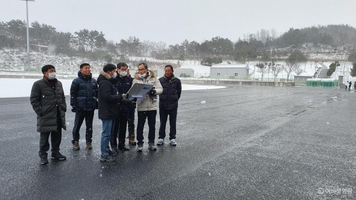 영광군, 전남체전 대비 시설 개보수 현장 방문 1.jpg