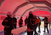 영광소방서, 문화예술의전당 화재 가정 ‘긴급구조통제단’ 불시훈련 실시